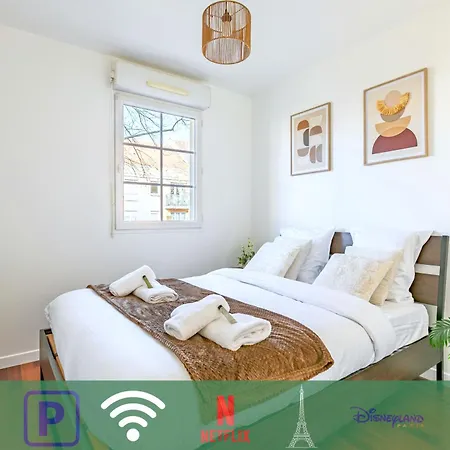 Apartment Spacieux T3 Confort - Paris & Disneyland *